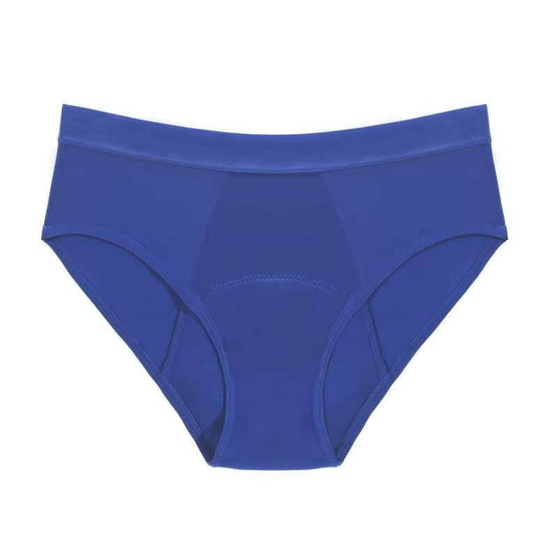 Culotte Haute Menstruelle Bleu - Soothe